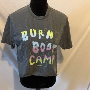 Burn Boot Camp crop T-shirt